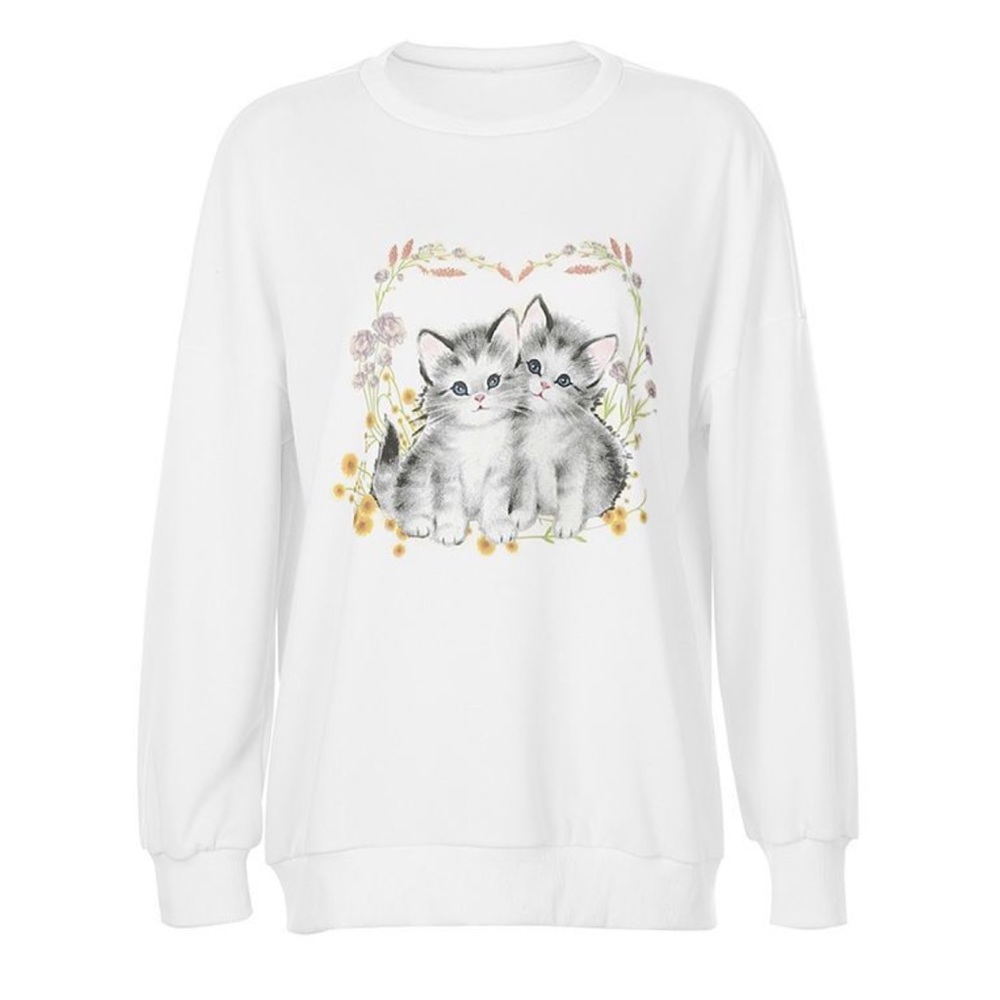 Shop Cider Cat Heart Sweatshirt